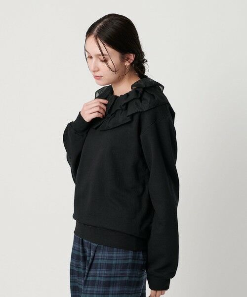 BEAUTY&YOUTH UNITED ARROWS / ビューティー&ユース ユナイテッドアローズ スウェット | ＜dahl'ia＞リメイクフリル スウェットプルオーバー | 詳細2