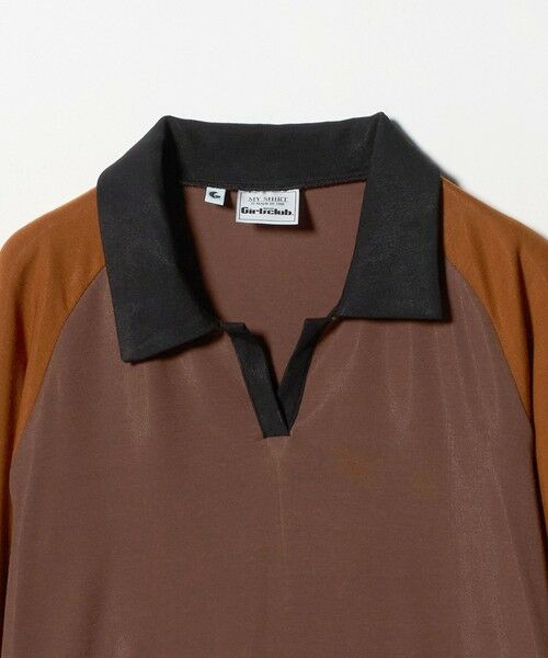 BEAUTY&YOUTH UNITED ARROWS / ビューティー&ユース ユナイテッドアローズ カットソー | ＜Girls Department Club＞BI RINGER ロングスリーブTシャツ | 詳細6