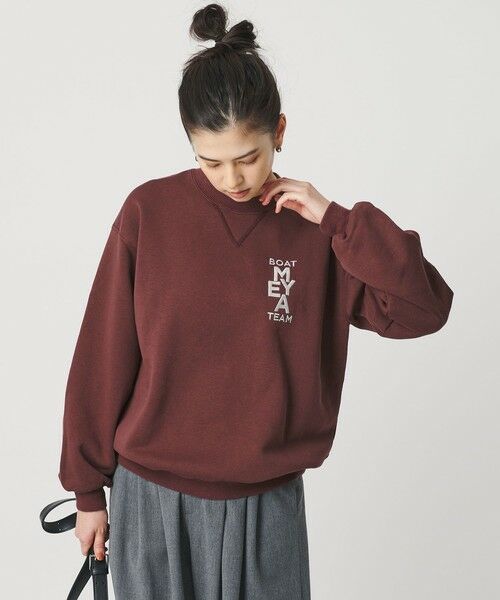 BEAUTY&YOUTH UNITED ARROWS / ビューティー&ユース ユナイテッドアローズ スウェット | ＜MEYAME＞エンブロイダリー スウェット | 詳細1