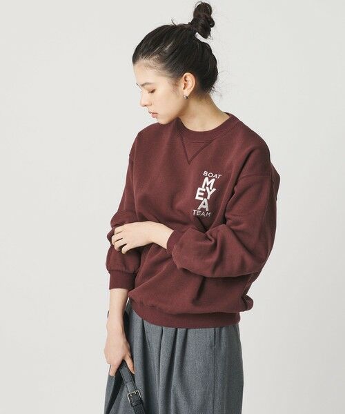 BEAUTY&YOUTH UNITED ARROWS / ビューティー&ユース ユナイテッドアローズ スウェット | ＜MEYAME＞エンブロイダリー スウェット | 詳細2