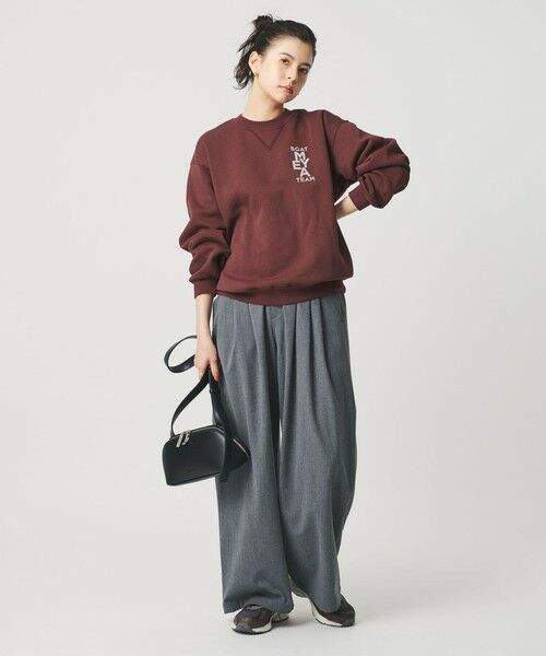 BEAUTY&YOUTH UNITED ARROWS / ビューティー&ユース ユナイテッドアローズ スウェット | ＜MEYAME＞エンブロイダリー スウェット | 詳細3