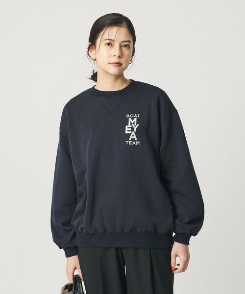 BEAUTY&YOUTH UNITED ARROWS / ビューティー&ユース ユナイテッドアローズ スウェット | ＜MEYAME＞エンブロイダリー スウェット | 詳細9