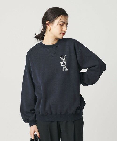 BEAUTY&YOUTH UNITED ARROWS / ビューティー&ユース ユナイテッドアローズ スウェット | ＜MEYAME＞エンブロイダリー スウェット | 詳細10