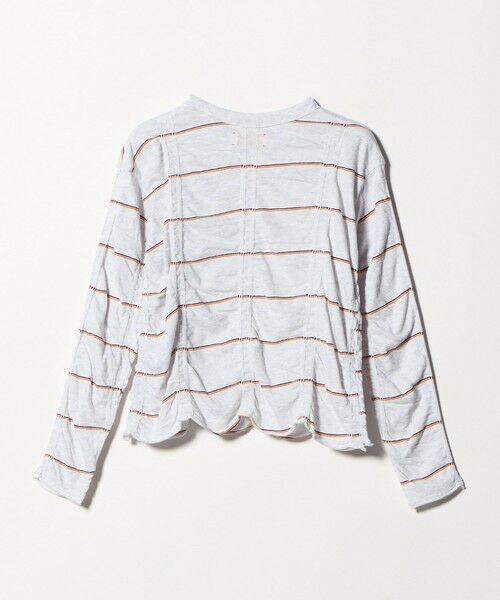 BEAUTY&YOUTH UNITED ARROWS / ビューティー&ユース ユナイテッドアローズ カットソー | ＜MEYAME＞ボーダー ロングスリーブ プルオーバー | 詳細1