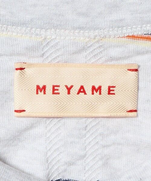 BEAUTY&YOUTH UNITED ARROWS / ビューティー&ユース ユナイテッドアローズ カットソー | ＜MEYAME＞ボーダー ロングスリーブ プルオーバー | 詳細6