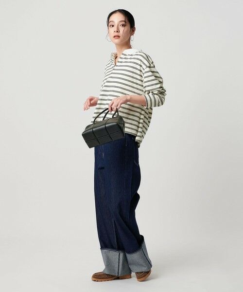 BEAUTY&YOUTH UNITED ARROWS / ビューティー&ユース ユナイテッドアローズ カットソー | 【WEB限定】マルチボーダー ハーフジッププルオーバー | 詳細5