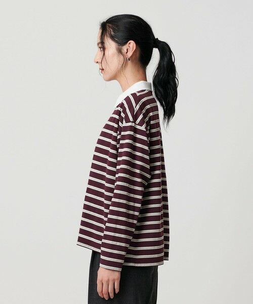 BEAUTY&YOUTH UNITED ARROWS / ビューティー&ユース ユナイテッドアローズ カットソー | 【WEB限定】マルチボーダー ハーフジッププルオーバー | 詳細19