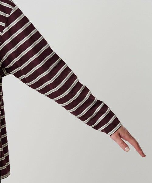 BEAUTY&YOUTH UNITED ARROWS / ビューティー&ユース ユナイテッドアローズ カットソー | 【WEB限定】マルチボーダー ハーフジッププルオーバー | 詳細22