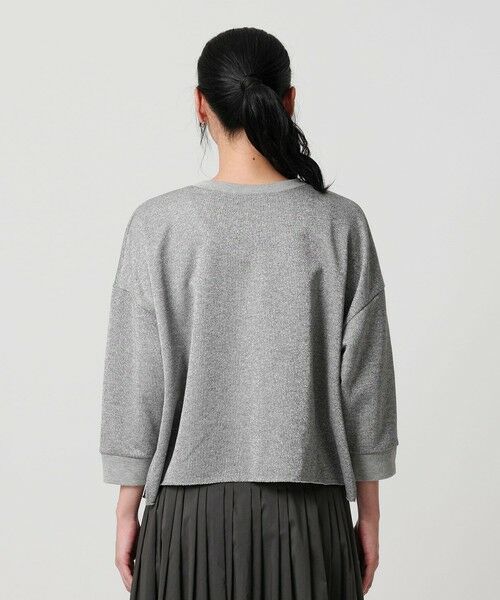 BEAUTY&YOUTH UNITED ARROWS / ビューティー&ユース ユナイテッドアローズ カットソー | 【WEB限定】ラメ裏毛 キーネック 8分袖プルオーバー | 詳細12