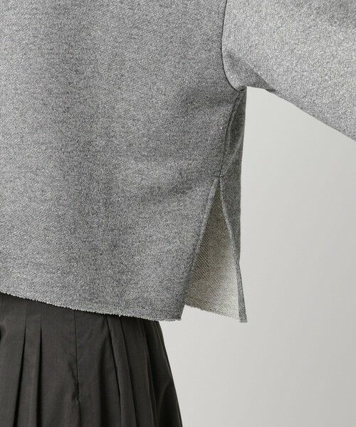 BEAUTY&YOUTH UNITED ARROWS / ビューティー&ユース ユナイテッドアローズ カットソー | 【WEB限定】ラメ裏毛 キーネック 8分袖プルオーバー | 詳細15