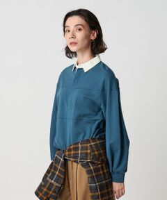 BEAUTY&YOUTH UNITED ARROWS / ビューティー&ユース ユナイテッドアローズ カットソー | 【WEB限定】タックボリュームスリーブ ラガーシャツ