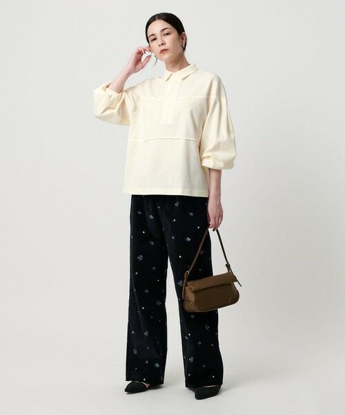 BEAUTY&YOUTH UNITED ARROWS / ビューティー&ユース ユナイテッドアローズ カットソー | 【WEB限定】タックボリュームスリーブ ラガーシャツ | 詳細3
