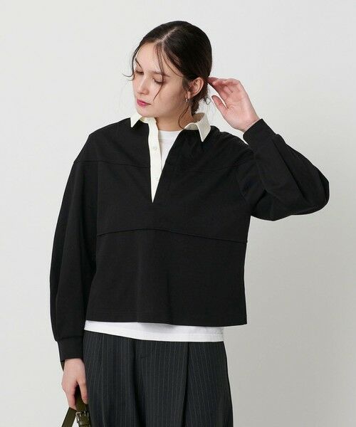 BEAUTY&YOUTH UNITED ARROWS / ビューティー&ユース ユナイテッドアローズ カットソー | 【WEB限定】タックボリュームスリーブ ラガーシャツ | 詳細9