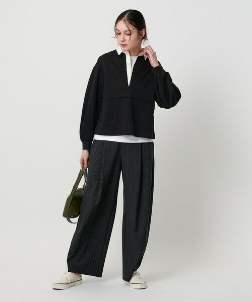BEAUTY&YOUTH UNITED ARROWS / ビューティー&ユース ユナイテッドアローズ カットソー | 【WEB限定】タックボリュームスリーブ ラガーシャツ | 詳細11