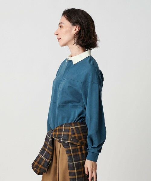 BEAUTY&YOUTH UNITED ARROWS / ビューティー&ユース ユナイテッドアローズ カットソー | 【WEB限定】タックボリュームスリーブ ラガーシャツ | 詳細17