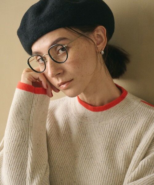 BEAUTY&YOUTH UNITED ARROWS / ビューティー&ユース ユナイテッドアローズ ニット・セーター | ネップカラーライン クルーネック ニットプルオーバー | 詳細4