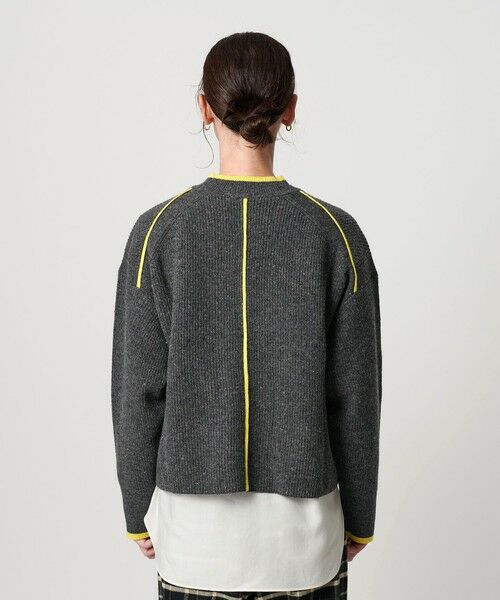 BEAUTY&YOUTH UNITED ARROWS / ビューティー&ユース ユナイテッドアローズ ニット・セーター | ネップカラーライン クルーネック ニットプルオーバー | 詳細21