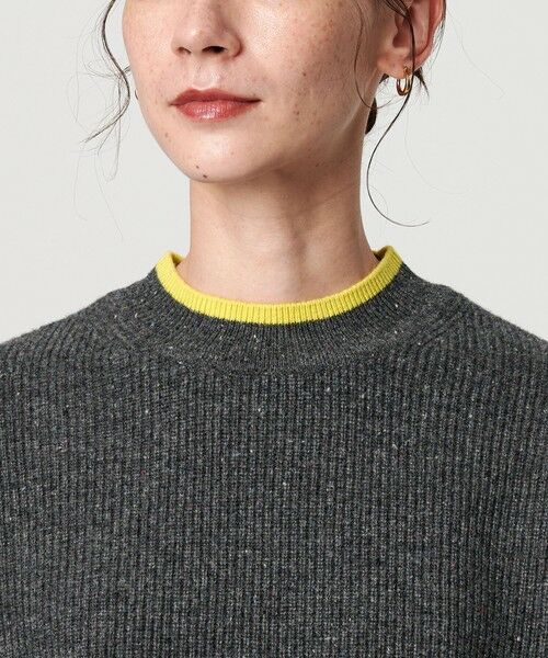 BEAUTY&YOUTH UNITED ARROWS / ビューティー&ユース ユナイテッドアローズ ニット・セーター | ネップカラーライン クルーネック ニットプルオーバー | 詳細22