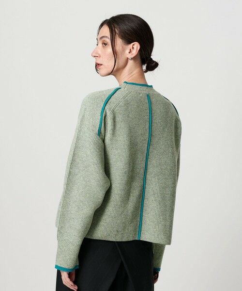 BEAUTY&YOUTH UNITED ARROWS / ビューティー&ユース ユナイテッドアローズ ニット・セーター | ネップカラーライン クルーネック ニットプルオーバー | 詳細26