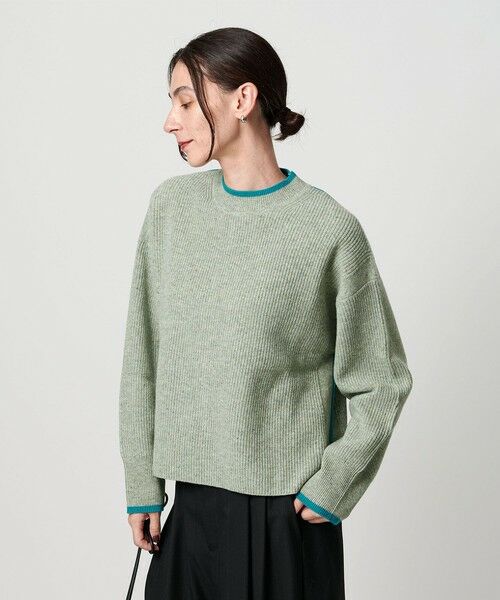 BEAUTY&YOUTH UNITED ARROWS / ビューティー&ユース ユナイテッドアローズ ニット・セーター | ネップカラーライン クルーネック ニットプルオーバー | 詳細27