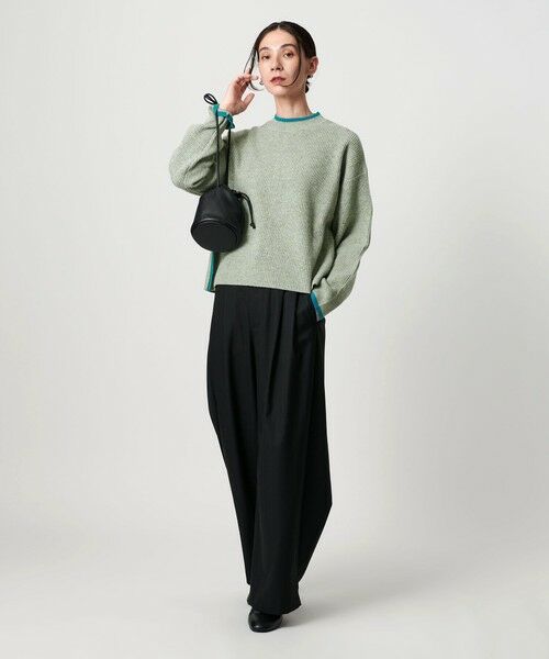 BEAUTY&YOUTH UNITED ARROWS / ビューティー&ユース ユナイテッドアローズ ニット・セーター | ネップカラーライン クルーネック ニットプルオーバー | 詳細29