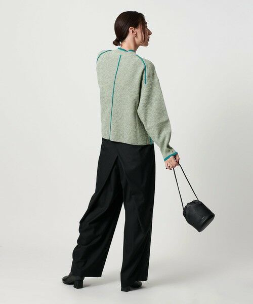 BEAUTY&YOUTH UNITED ARROWS / ビューティー&ユース ユナイテッドアローズ ニット・セーター | ネップカラーライン クルーネック ニットプルオーバー | 詳細30