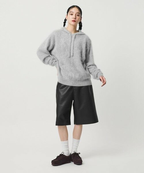 BEAUTY&YOUTH UNITED ARROWS / ビューティー&ユース ユナイテッドアローズ ニット・セーター | カシミヤニット フードプルオーバー | 詳細3