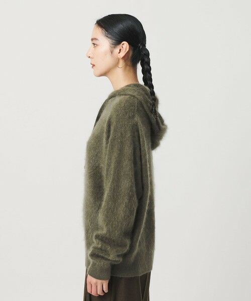 BEAUTY&YOUTH UNITED ARROWS / ビューティー&ユース ユナイテッドアローズ ニット・セーター | カシミヤニット フードプルオーバー | 詳細14