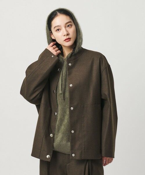 BEAUTY&YOUTH UNITED ARROWS / ビューティー&ユース ユナイテッドアローズ ニット・セーター | カシミヤニット フードプルオーバー | 詳細11