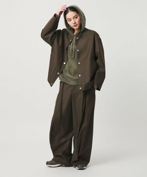 BEAUTY&YOUTH UNITED ARROWS / ビューティー&ユース ユナイテッドアローズ ニット・セーター | カシミヤニット フードプルオーバー | 詳細12