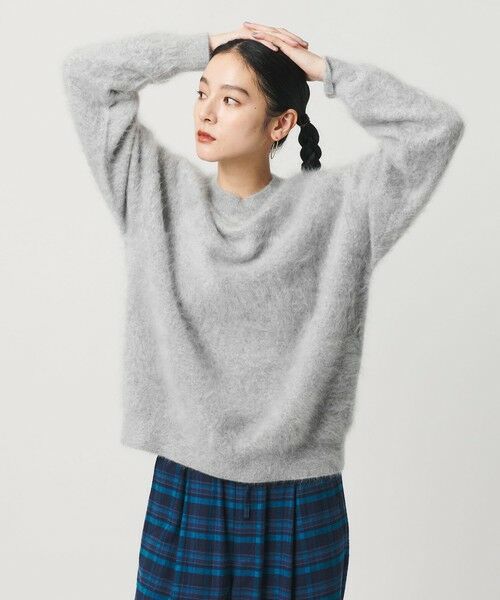 BEAUTY&YOUTH UNITED ARROWS / ビューティー&ユース ユナイテッドアローズ ニット・セーター | カシミヤ クルーネックニットプルオーバー | 詳細1