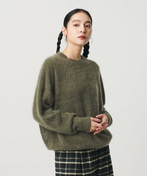 BEAUTY&YOUTH UNITED ARROWS / ビューティー&ユース ユナイテッドアローズ ニット・セーター | カシミヤ クルーネックニットプルオーバー | 詳細11