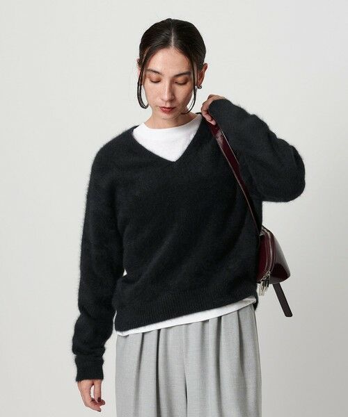 BEAUTY&YOUTH UNITED ARROWS / ビューティー&ユース ユナイテッドアローズ ニット・セーター | フォックスカシミヤブレンド Vネックニットプルオーバー | 詳細2