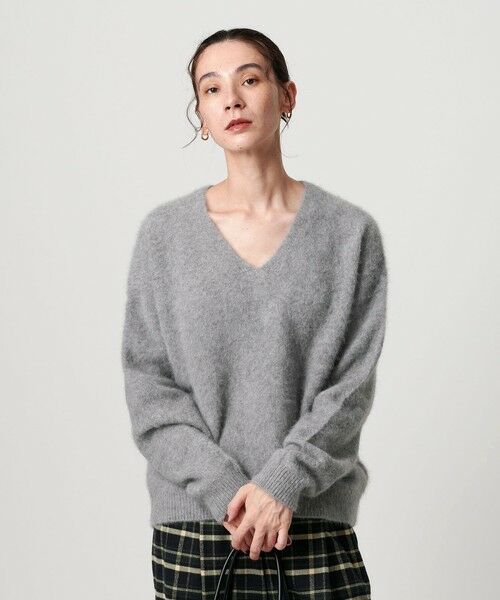 BEAUTY&YOUTH UNITED ARROWS / ビューティー&ユース ユナイテッドアローズ ニット・セーター | フォックスカシミヤブレンド Vネックニットプルオーバー | 詳細4