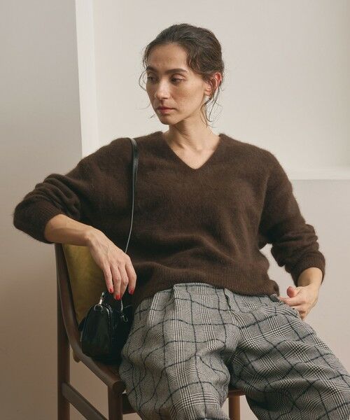 BEAUTY&YOUTH UNITED ARROWS / ビューティー&ユース ユナイテッドアローズ ニット・セーター | フォックスカシミヤブレンド Vネックニットプルオーバー | 詳細15