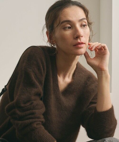 BEAUTY&YOUTH UNITED ARROWS / ビューティー&ユース ユナイテッドアローズ ニット・セーター | フォックスカシミヤブレンド Vネックニットプルオーバー | 詳細16
