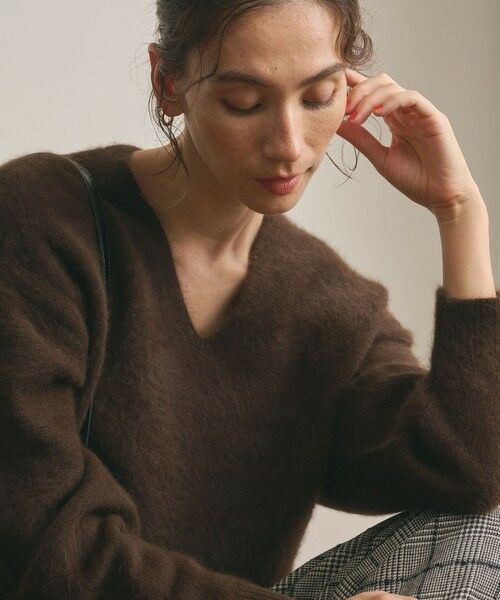 BEAUTY&YOUTH UNITED ARROWS / ビューティー&ユース ユナイテッドアローズ ニット・セーター | フォックスカシミヤブレンド Vネックニットプルオーバー | 詳細17