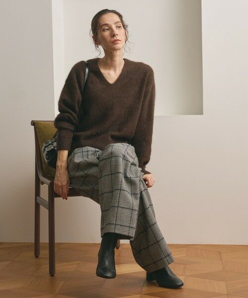 BEAUTY&YOUTH UNITED ARROWS / ビューティー&ユース ユナイテッドアローズ ニット・セーター | フォックスカシミヤブレンド Vネックニットプルオーバー | 詳細18