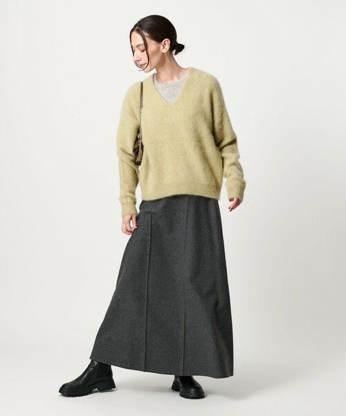 BEAUTY&YOUTH UNITED ARROWS / ビューティー&ユース ユナイテッドアローズ ニット・セーター | フォックスカシミヤブレンド Vネックニットプルオーバー | 詳細29