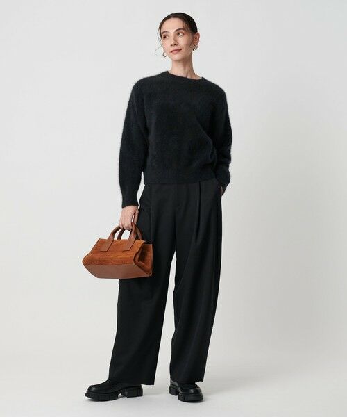 BEAUTY&YOUTH UNITED ARROWS / ビューティー&ユース ユナイテッドアローズ ニット・セーター | フォックスカシミヤブレンド クルーネックニットプルオーバー | 詳細7