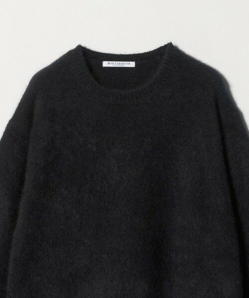 BEAUTY&YOUTH UNITED ARROWS / ビューティー&ユース ユナイテッドアローズ ニット・セーター | フォックスカシミヤブレンド クルーネックニットプルオーバー | 詳細10