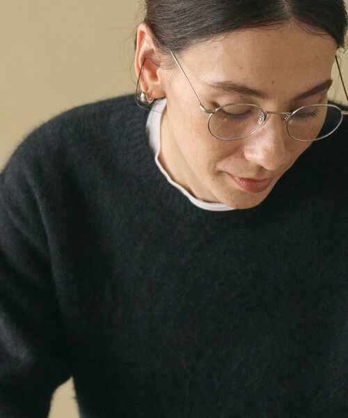 BEAUTY&YOUTH UNITED ARROWS / ビューティー&ユース ユナイテッドアローズ ニット・セーター | フォックスカシミヤブレンド クルーネックニットプルオーバー | 詳細1