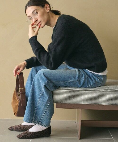 BEAUTY&YOUTH UNITED ARROWS / ビューティー&ユース ユナイテッドアローズ ニット・セーター | フォックスカシミヤブレンド クルーネックニットプルオーバー | 詳細2