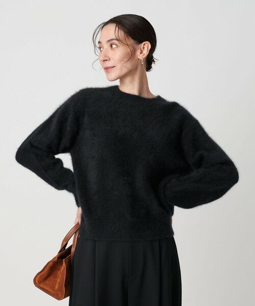 BEAUTY&YOUTH UNITED ARROWS / ビューティー&ユース ユナイテッドアローズ ニット・セーター | フォックスカシミヤブレンド クルーネックニットプルオーバー | 詳細4