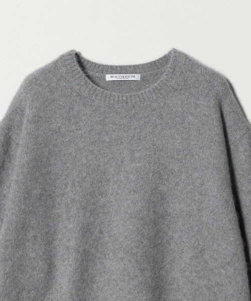 BEAUTY&YOUTH UNITED ARROWS / ビューティー&ユース ユナイテッドアローズ ニット・セーター | フォックスカシミヤブレンド クルーネックニットプルオーバー | 詳細17