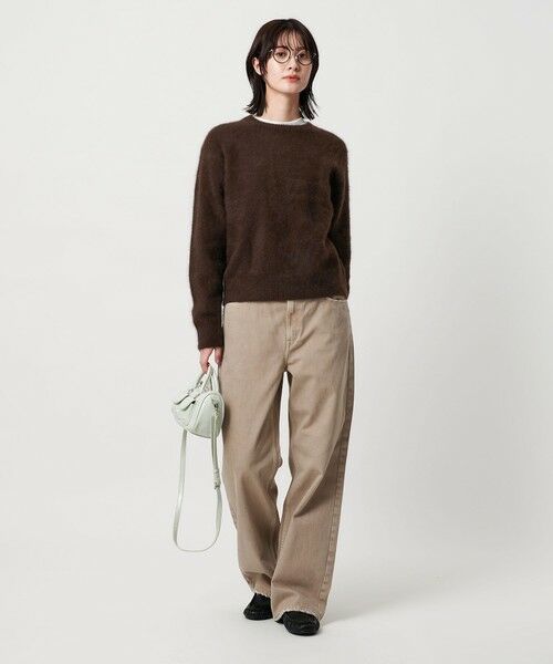 BEAUTY&YOUTH UNITED ARROWS / ビューティー&ユース ユナイテッドアローズ ニット・セーター | フォックスカシミヤブレンド クルーネックニットプルオーバー | 詳細21