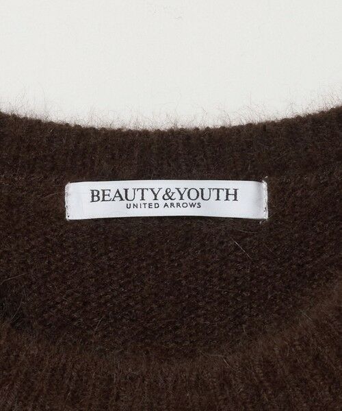 BEAUTY&YOUTH UNITED ARROWS / ビューティー&ユース ユナイテッドアローズ ニット・セーター | フォックスカシミヤブレンド クルーネックニットプルオーバー | 詳細30