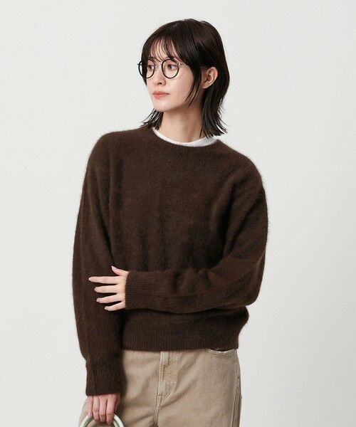 BEAUTY&YOUTH UNITED ARROWS / ビューティー&ユース ユナイテッドアローズ ニット・セーター | フォックスカシミヤブレンド クルーネックニットプルオーバー | 詳細19