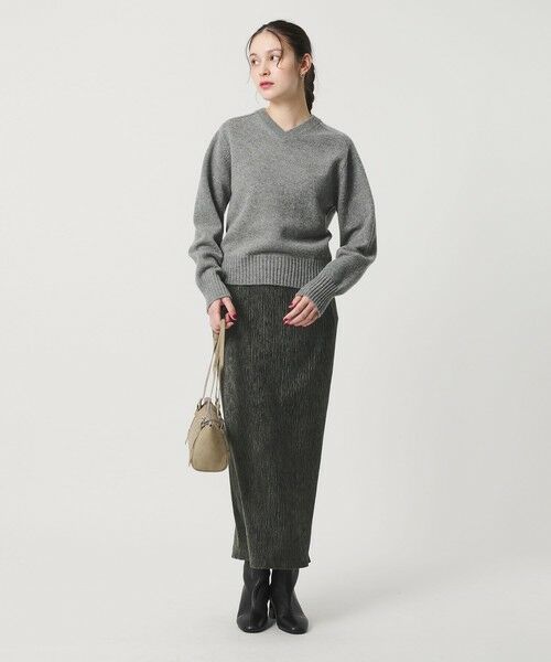 BEAUTY&YOUTH UNITED ARROWS / ビューティー&ユース ユナイテッドアローズ ニット・セーター | ウールナイロンブレンド Vネックニットプルオーバー | 詳細3