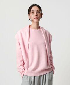 BEAUTY&YOUTH UNITED ARROWS / ビューティー&ユース ユナイテッドアローズ ニット・セーター | ウールカシミヤ クルーネックニット＆ストール ウォッシャブル